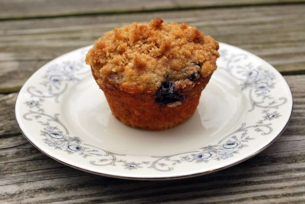 Crumb Top Blueberry Muffin