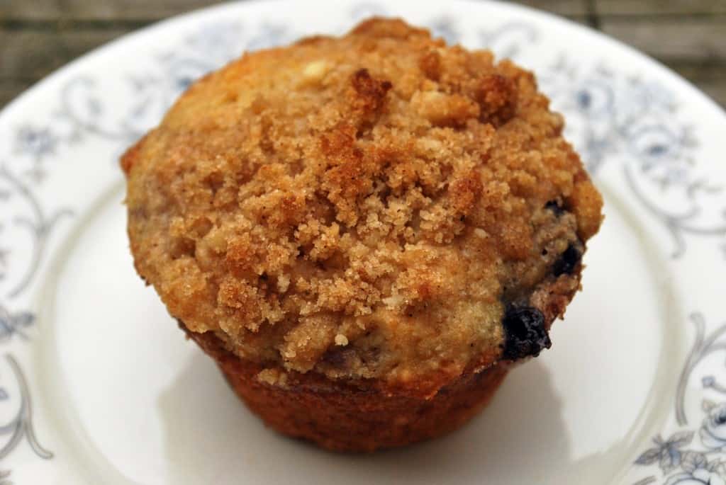 Crumb Top Blueberry Muffin