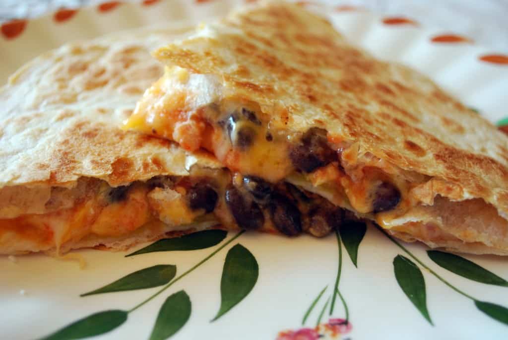 Black Bean and Butternut Squash Quesadillas