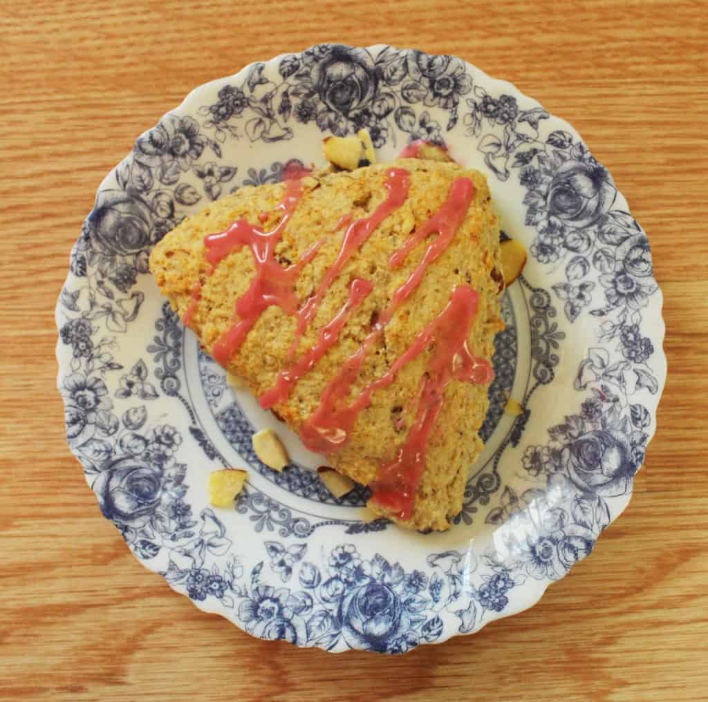 BloodOrangeAlmondSconesPlainWS Blood Orange Almond Scone