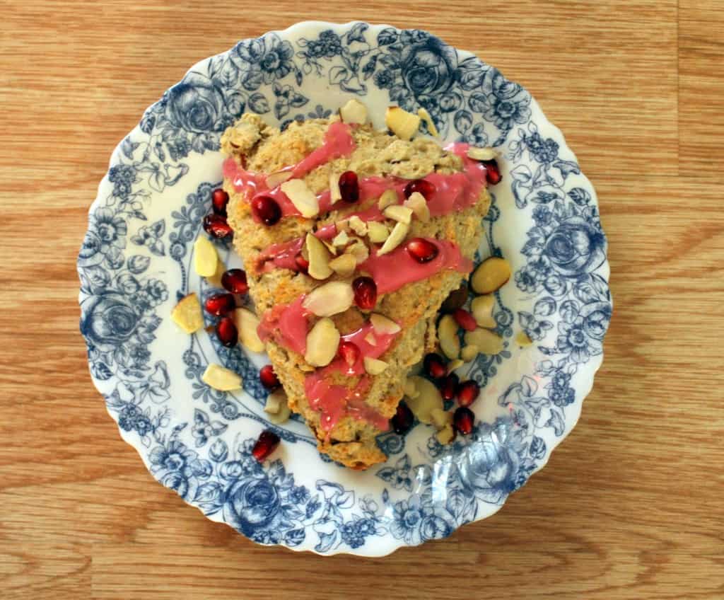 BloodOrangeAlmondSconesWS Blood Orange Almond Scone