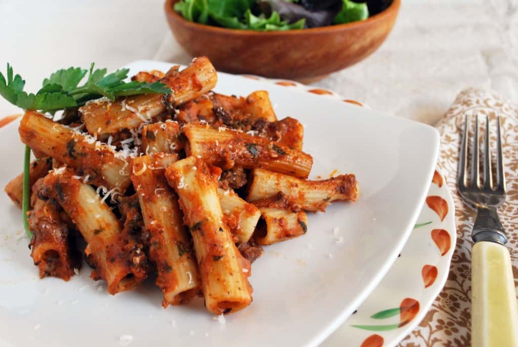 BakedRigatoniWS Baked Rigatoni alla Bolognese