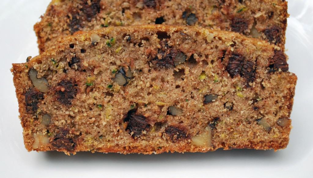ChocolateChipZucchiniBreadCU Chocolate Chip Zucchini Bread