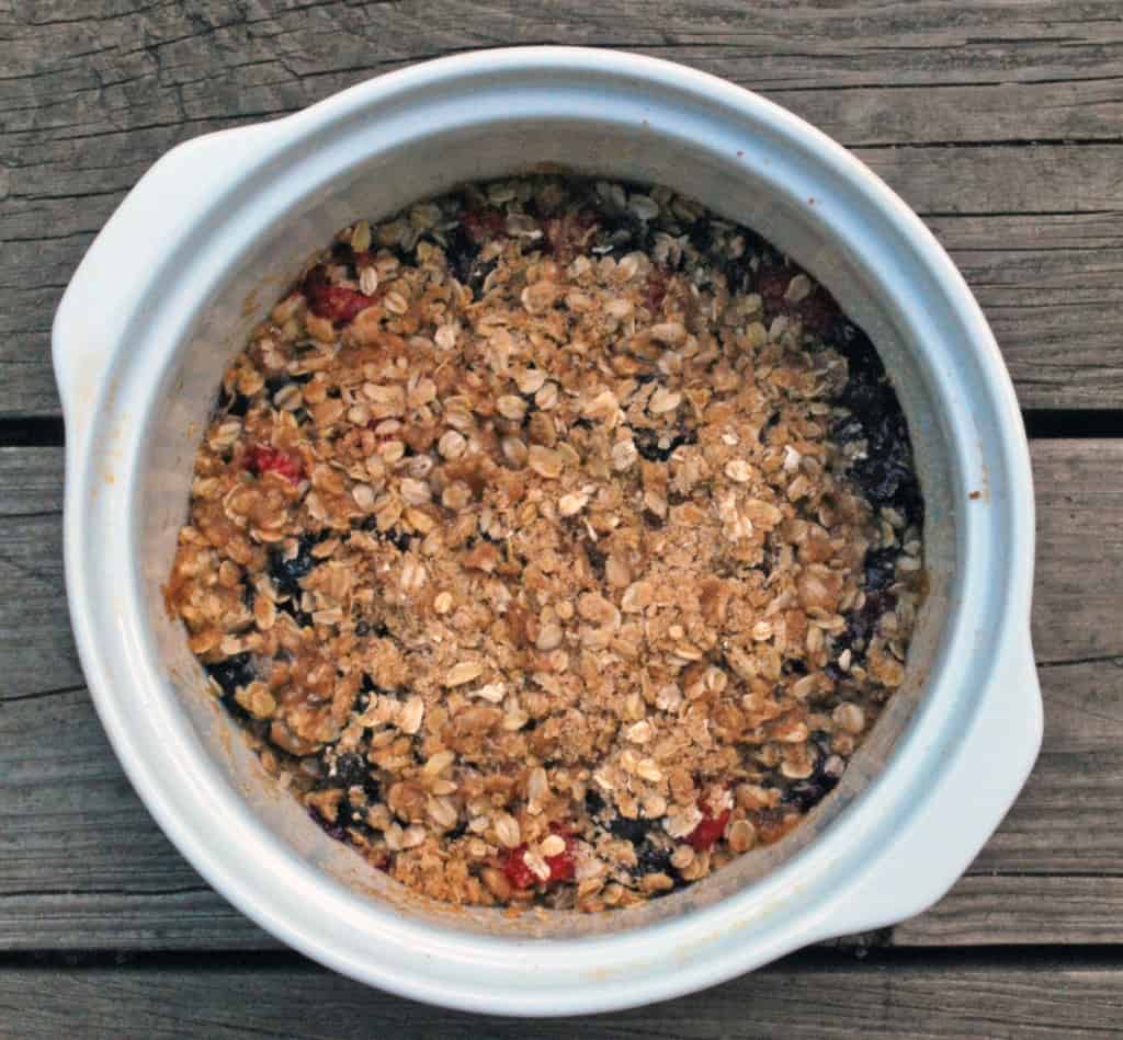 Mixed Berry Crisp