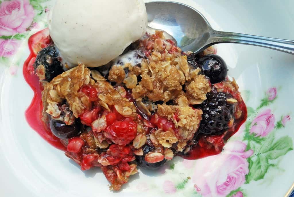 Mixed Berry Crisp