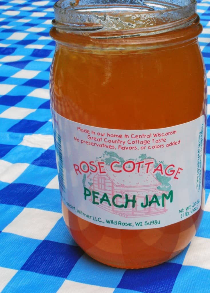 PeachJam Rose Cottage Peach Jam
