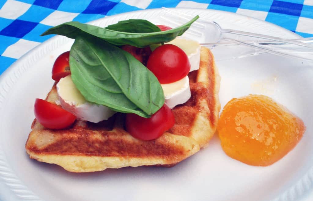 ThreeBsVegetarianWaffle Three B's Vegetarian Waffle