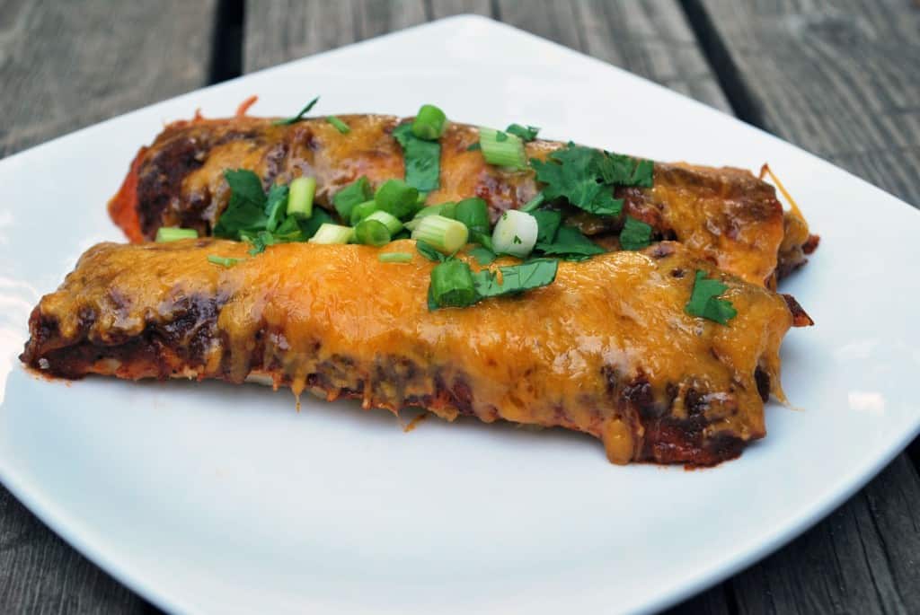 Cheesy Chicken Enchiladas