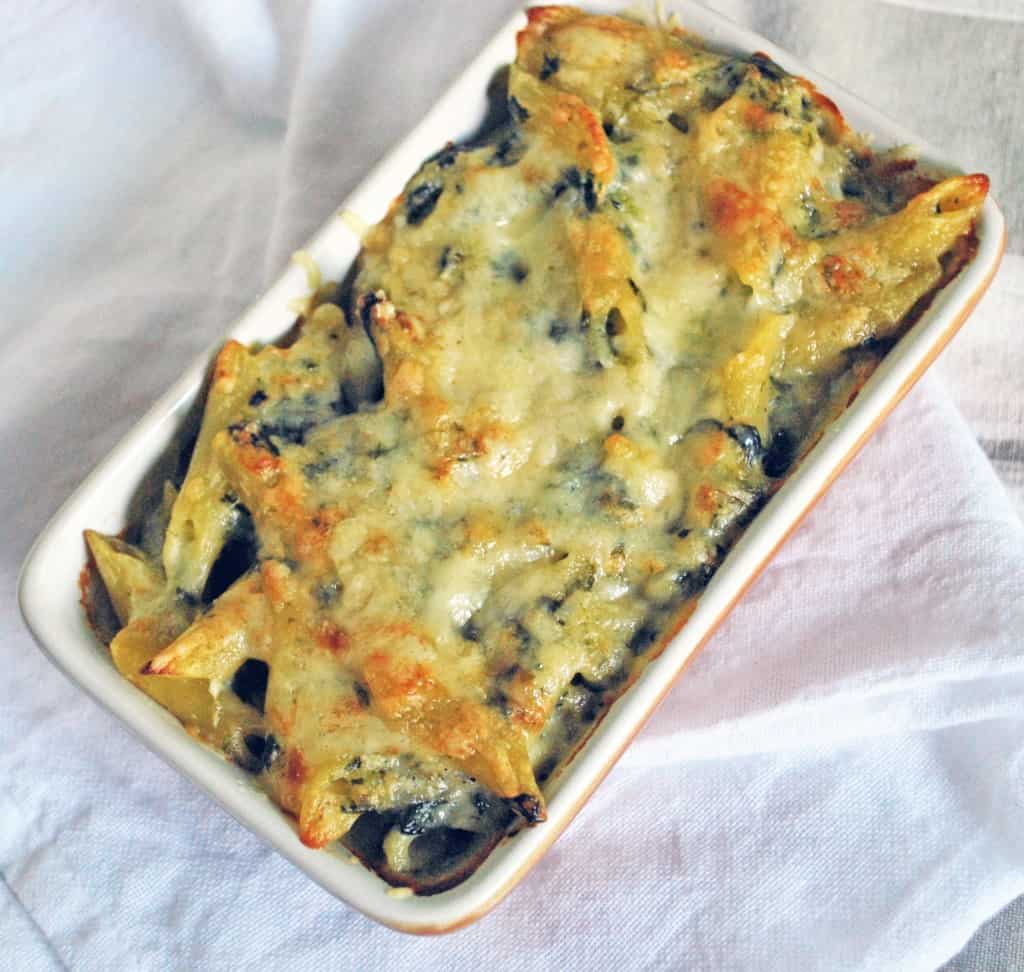 SpinachArtichokeMacWS Spinach and Artichoke Mac and Cheese