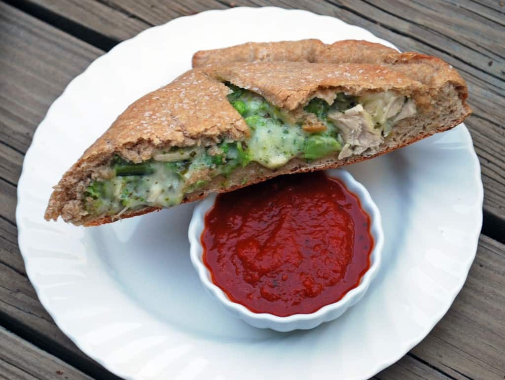 Chicken and Broccoli Calzone Chicken and Broccoli Calzone