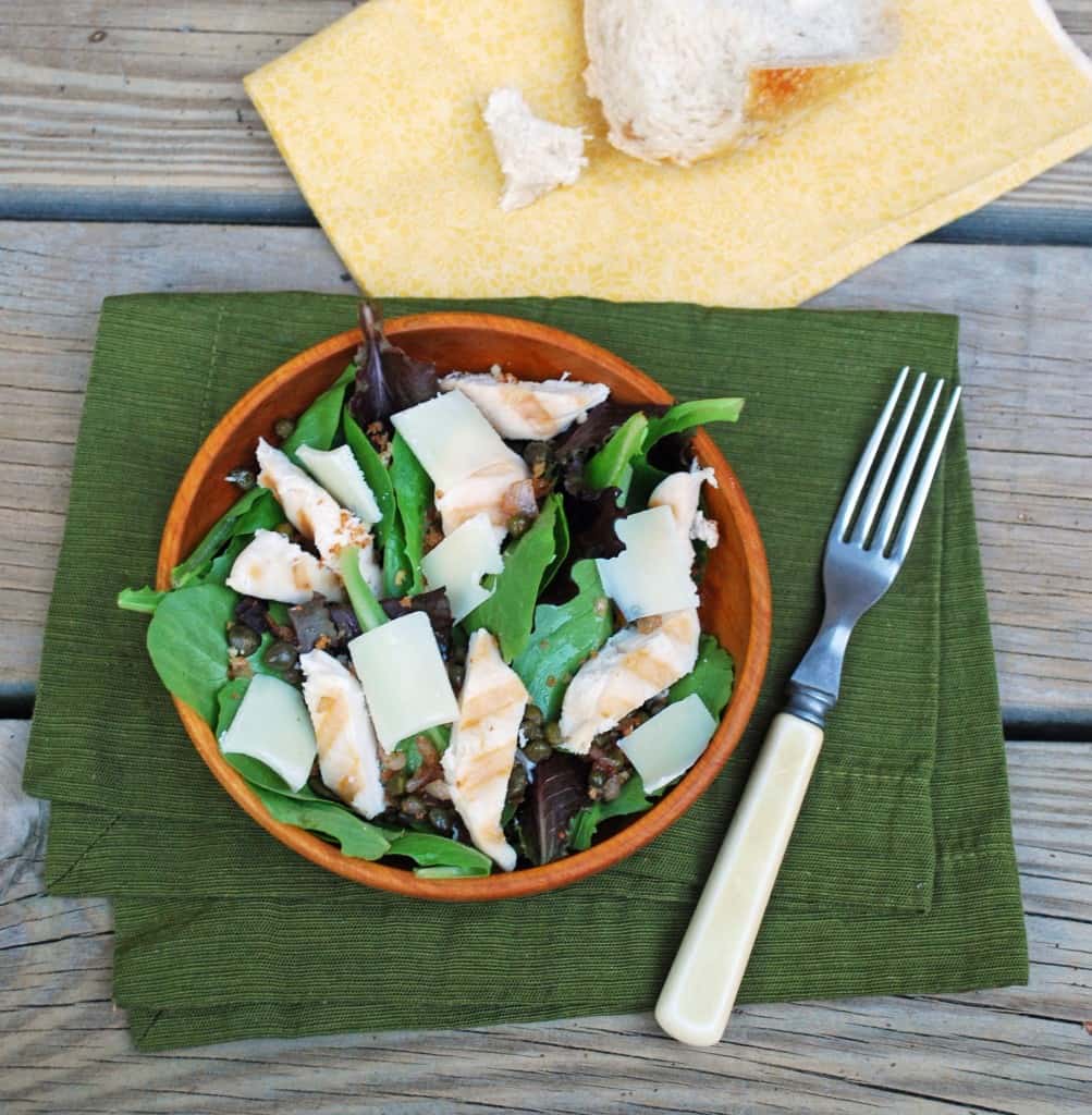 Chicken Piccata Salad