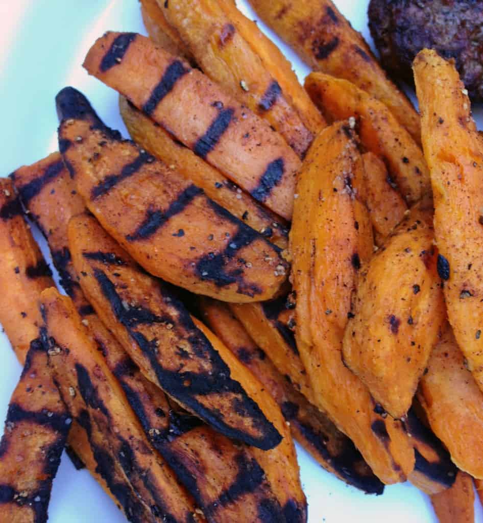 Labor Day Recipes Grilled Sweet Potato Fries
