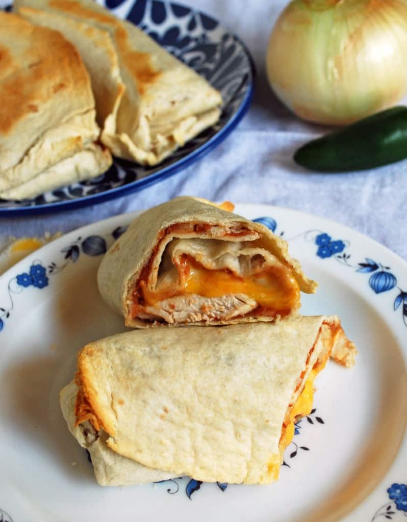 Chicken and Bean Burritos Chicken and Bean Burritos