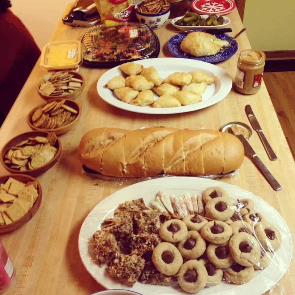 The Sunday Brunch Buffet 12/30/2012