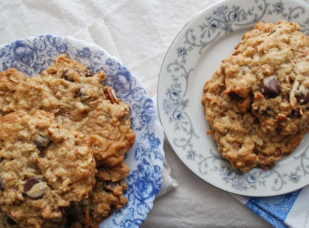 Coconut Oatmeal Chocolate Chip Cookies