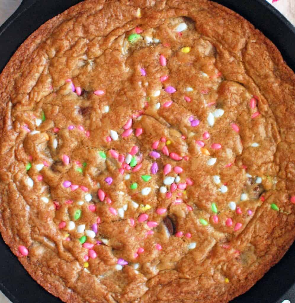 Spring Seed Skillet Cookie