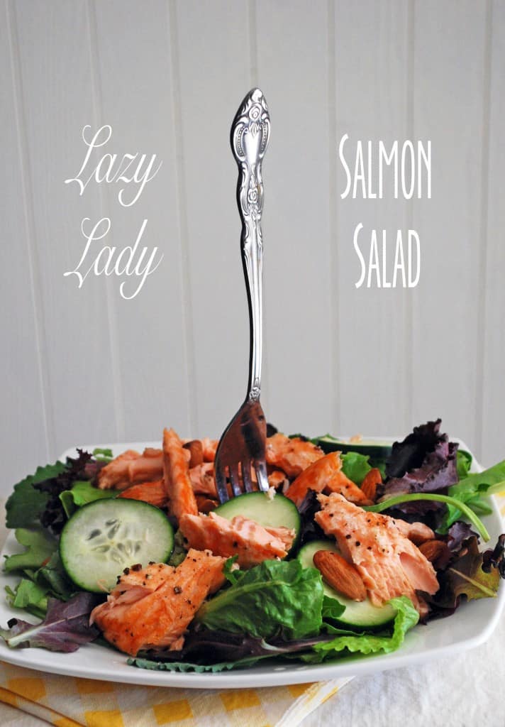 Lazy Lady Salmon Salad