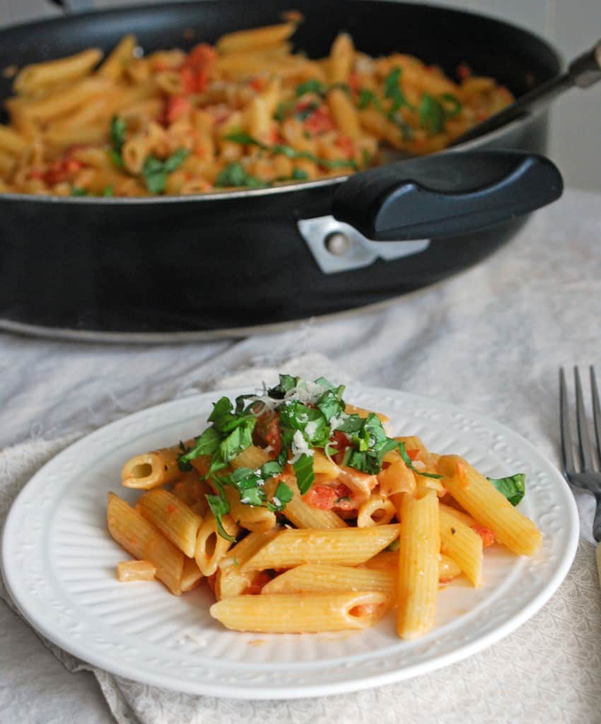 Penne with Vodka Sauce